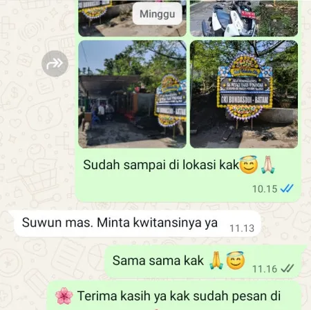 Pengiriman Papan Bunga Duka Kebon Kelapa