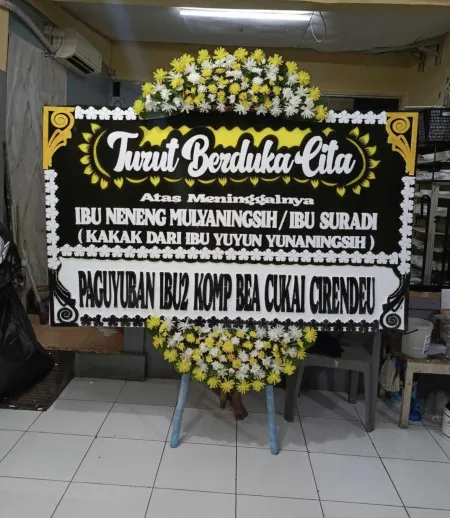 Papan Bunga Duka Kebon Kelapa