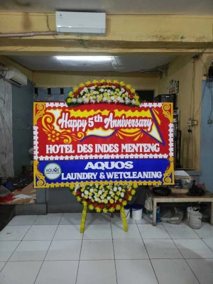 Papan Bunga di Kebon Kelapa