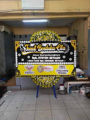Papan Bunga di Kebon Kelapa