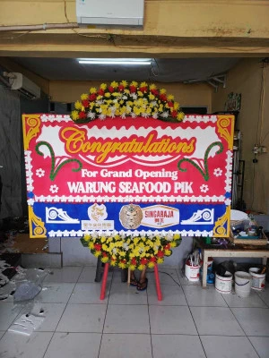 Papan Bunga di Kebon Kelapa