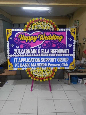 Papan Bunga di Kebon Kelapa